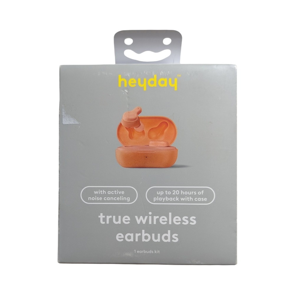 Cc7-N True Wireless Bluetooth Active‎ Noise Cancelling Earbuds heyday - Orange